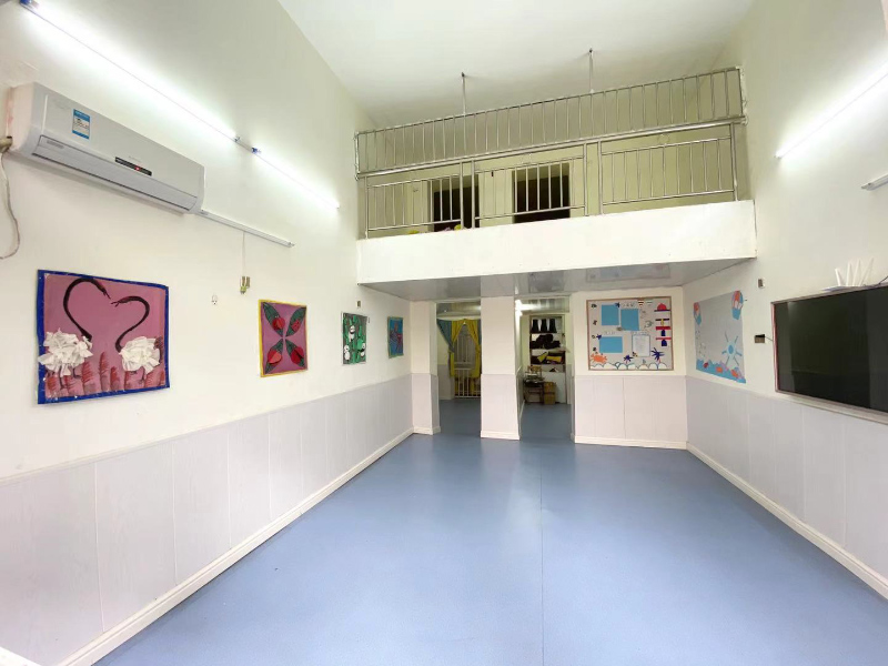 郴州市北湖區(qū)金橋幼兒園教學(xué)大廳環(huán)境